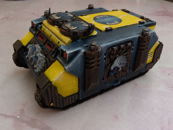 Rhino pour les reptors de Khorne