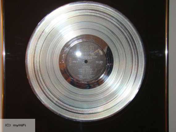 Platin Schallplatte KEN KRAGEN als Manager