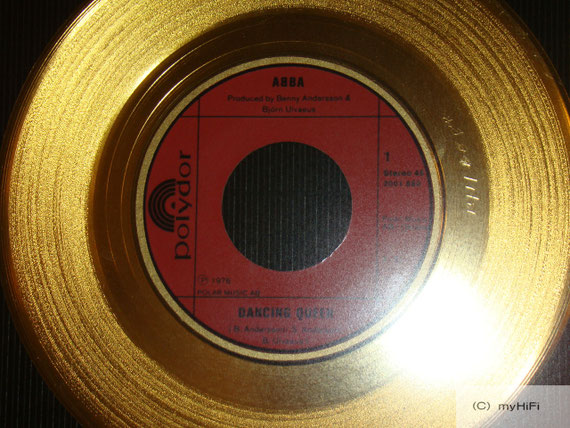 Goldene Schallplatte ABBA - Dancing Queen