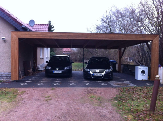Carport wie ein Möbelstück