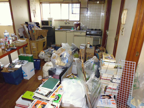 越谷市 不用品回収/処分 作業前
