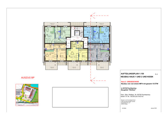 Grundriss Haus 2 - EG