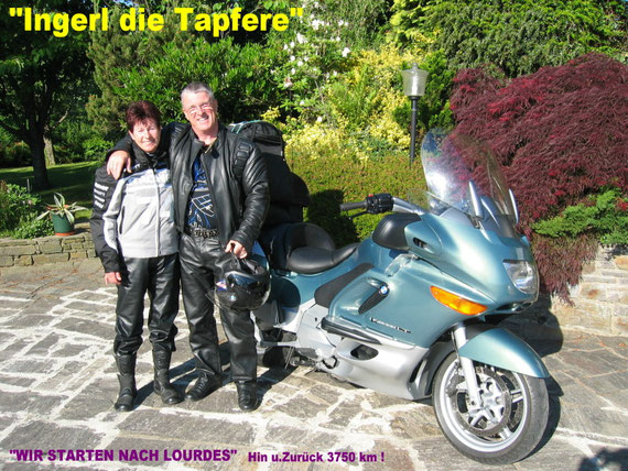 Was für ein Glück!-9 Tage nur Sonnenschein!!! Die Abfahrt! - bei uns Zuhause in Steinreib! 27.Mai 2005