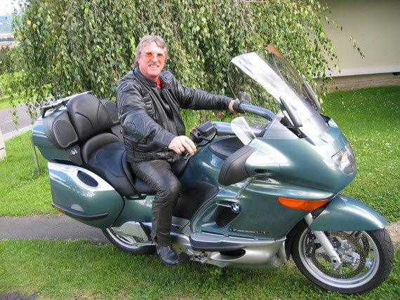 Peter 2005 auf seiner BMW LT-K1200