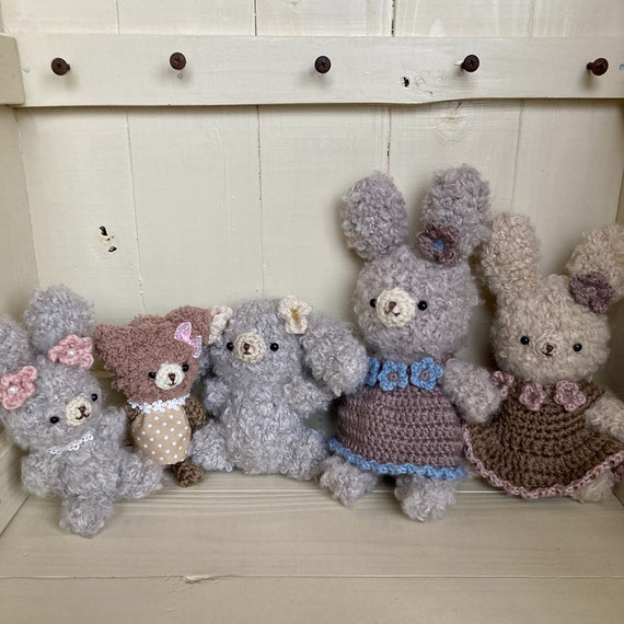 みぐるみ（手編みぬいぐるみ）商品紹介 - 【ぽかぽかざくりん】かぎ針