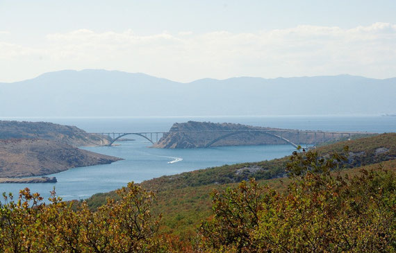 Pont d'accés à l'ile de Krk