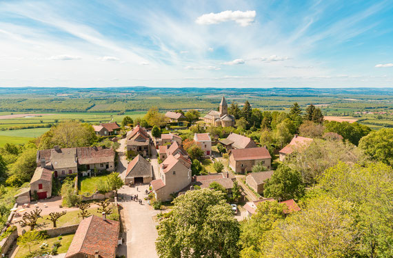 Village de Brancion - © Etienne Ramousse Images – Le Sud Bourgogne.