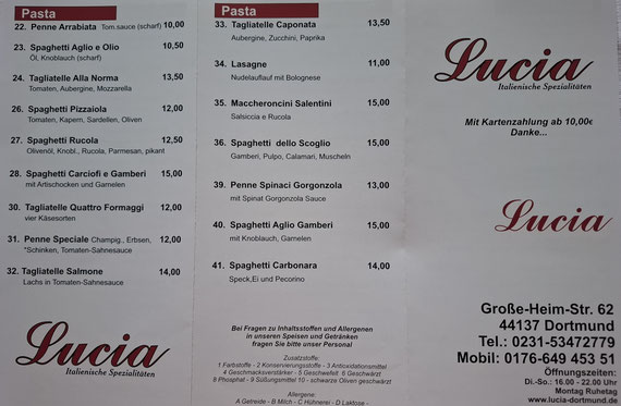 Sommer-Angebot: Alle Speisen zum Mitnehmen: minus 1 Euro