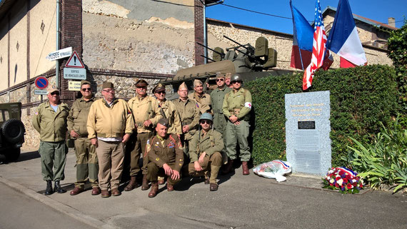 16/08/2015, commémoration de la libération de DREUX le 16/08/1944