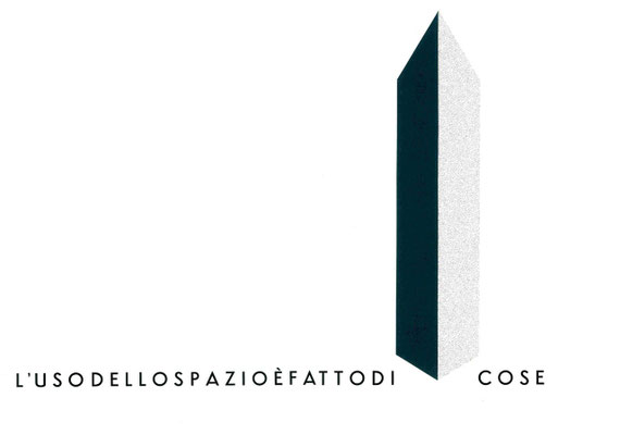 doppia pagina con stampa tipografica e collage