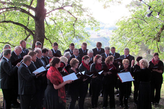 Gemischter Chor Gesangverein Alfeld - Serenade unter den Linden 2017