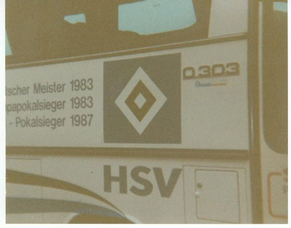 Der HSV-Bus in Osterode