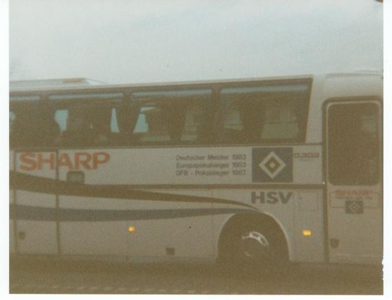 Der HSV-Bus 1993 in Osterode