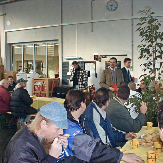 Heizungsprofis im Training: Schulungsfrühstück im Werk Favoriten