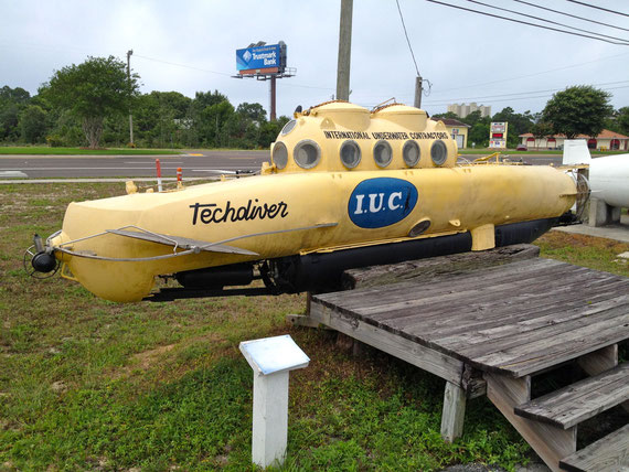 since 2008 on display at the "Man in the Sea" museum, Florida