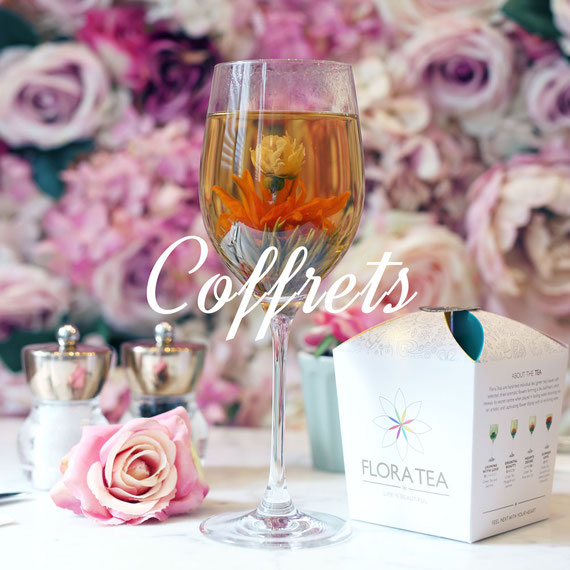 Coffret fleur de thé