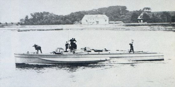 Versuchsboot „Lür“ – Bild aus Fock: „Schnellboote Bd. 1“