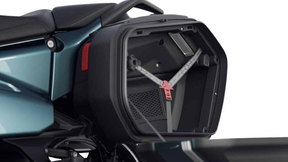 Valises vario en option (+ 6L)