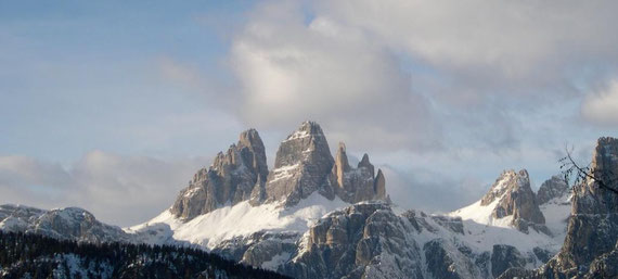 tra cime di lavaredo, dolomiti, cadore