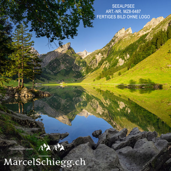Seealpsee, Berggasthaus Seealpsee, Alpstein, Alpsteinfotograf, Bergsee
