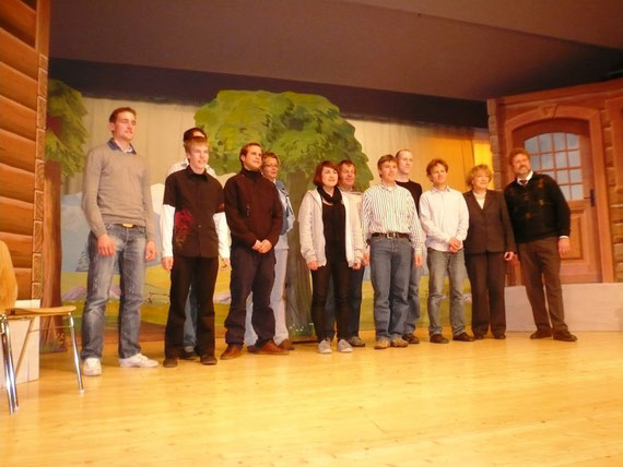 Bild der geehrten Oberhofner