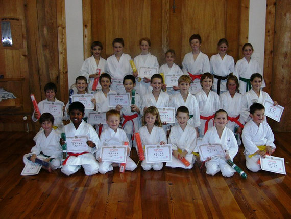 Kyu-Prüfungen vom 2. Dezember 2009
