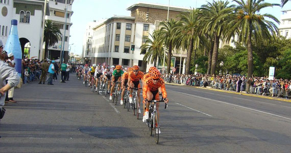 Sprintvorbereitung in Casablanca