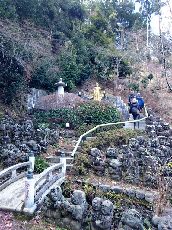 愛宕念仏寺の羅漢さま