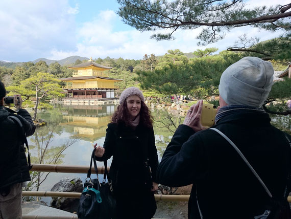 　          　　　　　　　　　　          　　　　　　　　　　　Kinkaku-ji Temple, Golden palace