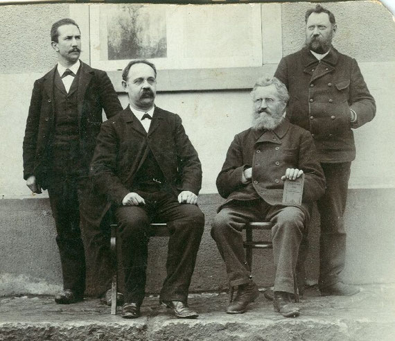 Leibstadter Lehrer um 1910