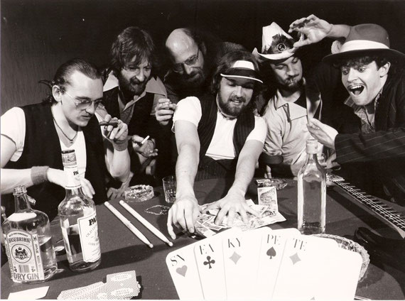 vlnr: Harald Heinl, Neil Bresnahan, Nupp Henns, Thomas Ortwein, Peter Maith, Udo Lenz