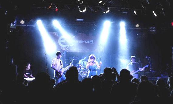 be-mused beim Emergenza-Bandcontest in der Batschkapp