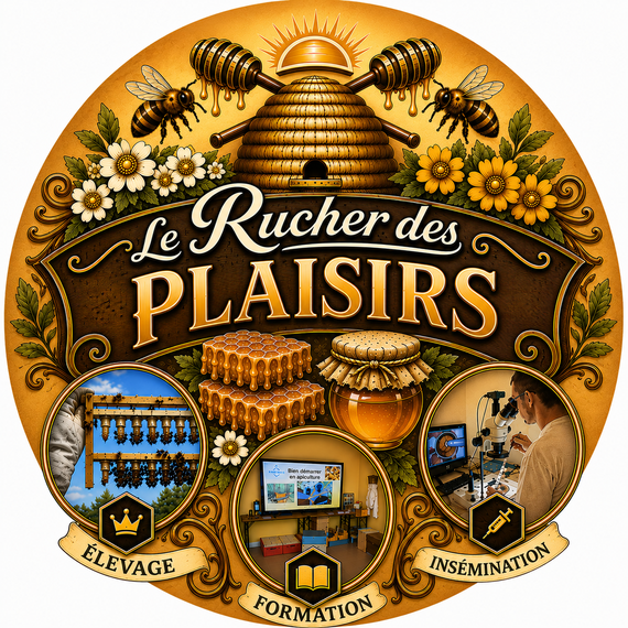 Logo - Le rucher des plaisirs