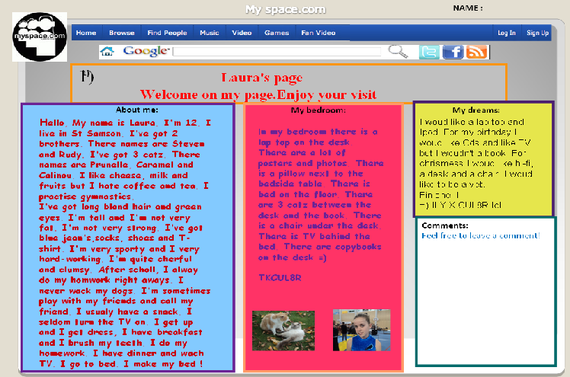 Laura's page