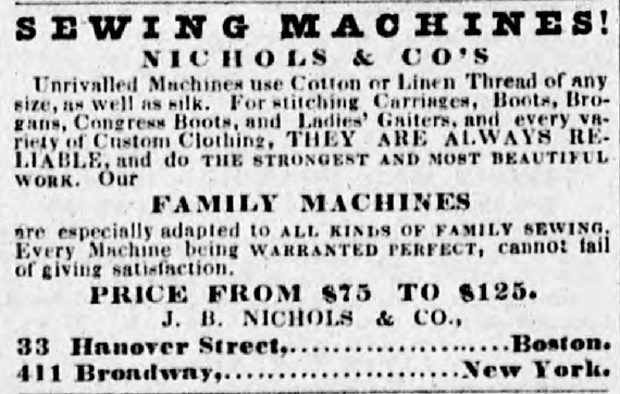 1855 advertisement