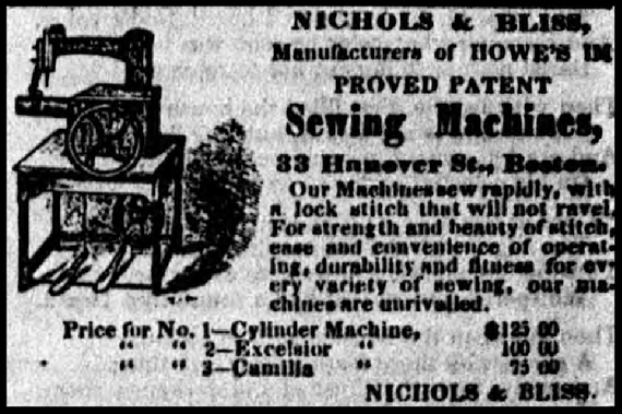 1854 advertisement