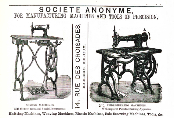 1877  (from The Sewing Machine Gazette)