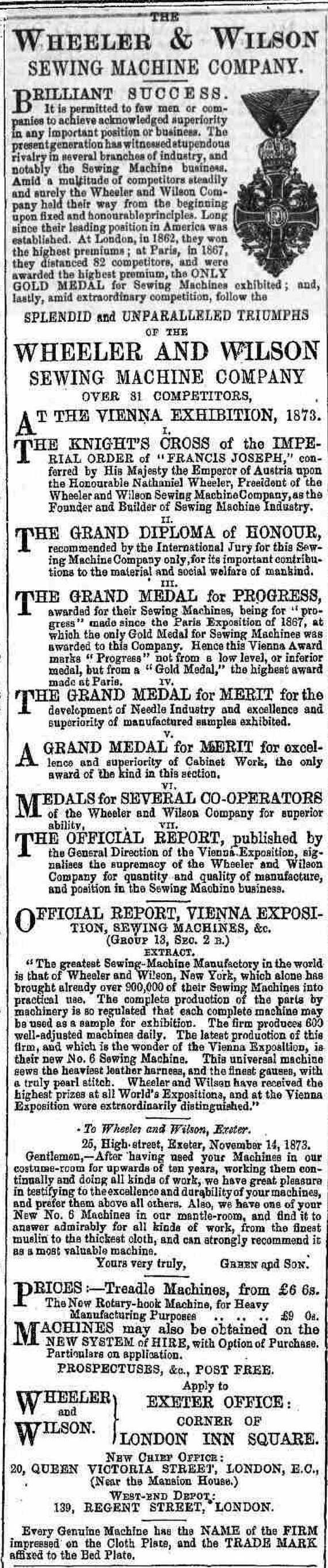 Exeter Flying Post - Wednesday 04 March 1874