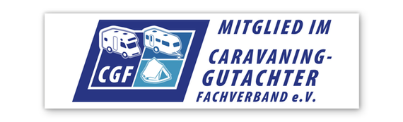 Geprüfter Wohnmobil-Gutachter und Mitglied im „Caravaning-Gutachter Fachverband e.V. (CGF) Gutachter Marco Schuster