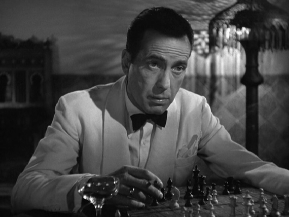 Humphrey Bogart in Casablanca