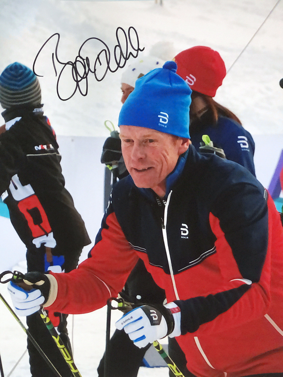 Autograph Bjorn Daehlie Autogramm