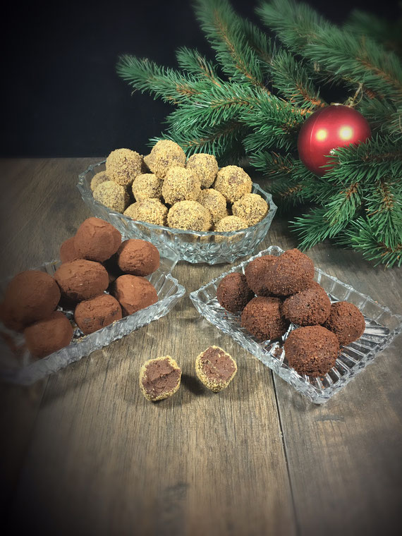 Trüffelpralinen aus dem Thermomix mit Spekulatius