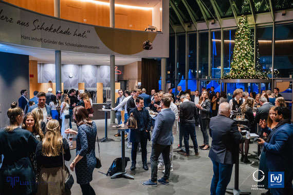 Gründerpreis-Event 2022 der Wirtschaftsjunioren Köln im Schokoladenmuseum (Foto Lux Branding) 