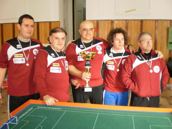 Il quintetto qualificatosi per le finali del 17 e 18 aprile 2010 a Fiumicino