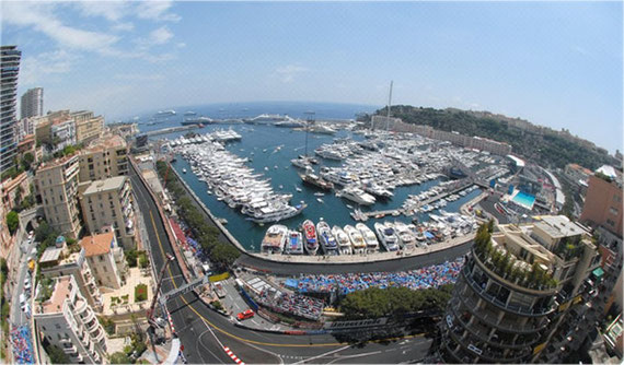 Monaco from the top