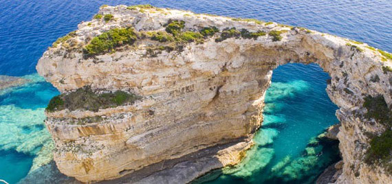 Around the North coast of Corfu