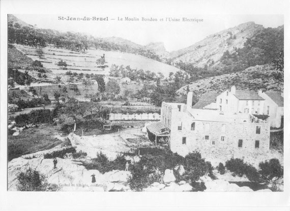 L'usine électrique du Moulin de Bondon, après 1908
