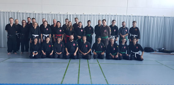 Budo, Bujinkan, Bujinkan Budo Taijutsu, Bojutsu Seminar im Wakagi Dojo Lauf am 20.10.2018, Wakagi, TSV Lauf, Kampfkunst Lauf. Seminar