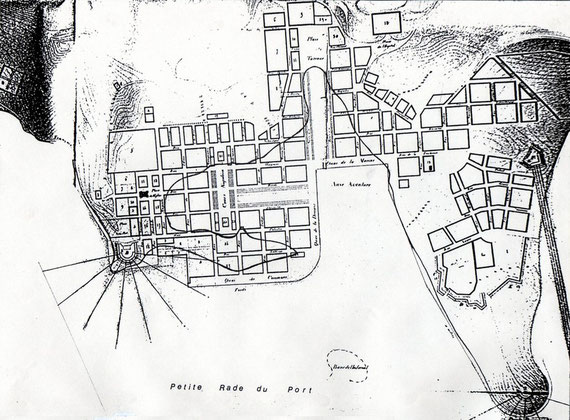 IV - PLAN TERRIER DE PORT-DE-FRANCE (Projet 1863)