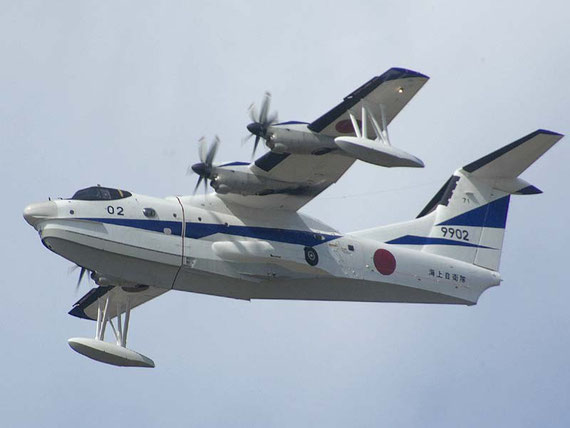 (東灘沖で見た飛行艇と同型機)